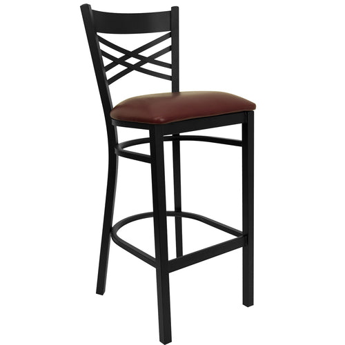 Flash Furniture XU-6F8BXBK-BAR-BURV-GG