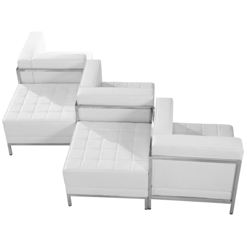 Flash Furniture ZB-IMAG-SET5-WH-GG