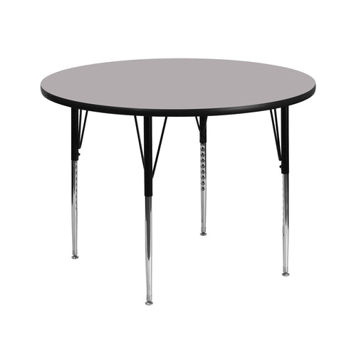 Flash Furniture XU-A42-RND-GY-T-A-GG