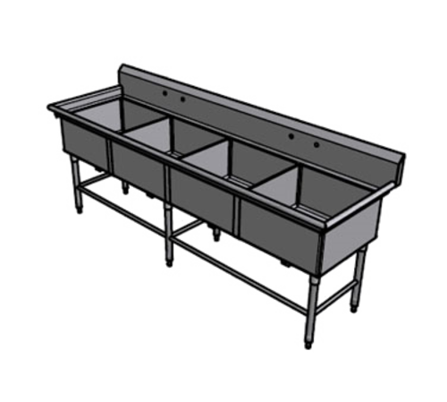 Pacific Stainless Products FCS2020-14NO