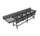 Pacific Stainless Products FCS2020-16-L36
