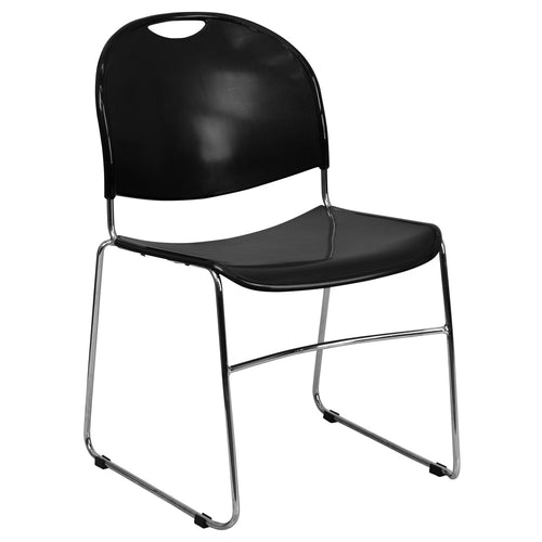 Flash Furniture RUT-188-BK-CHR-GG