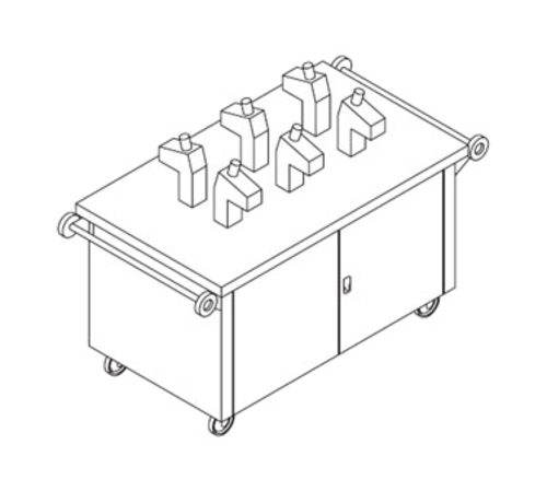 Mod-U-Serve MCT-CC-6