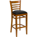 Flash Furniture XU-DGW0005BARLAD-CHY-BLKV-GG