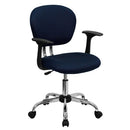 Flash Furniture H-2376-F-NAVY-ARMS-GG