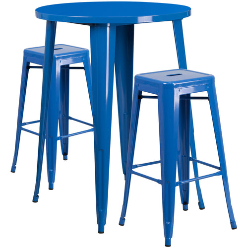 Flash Furniture CH-51090BH-2-30SQST-BL-GG