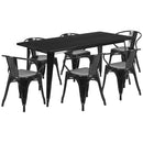 Flash Furniture ET-CT005-6-70-BK-GG