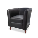 JustChair Manufacturing LA587N-BLK