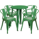 Flash Furniture CH-51080TH-4-18ARM-GN-GG