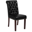 Flash Furniture BT-P-BK-LEA-GG