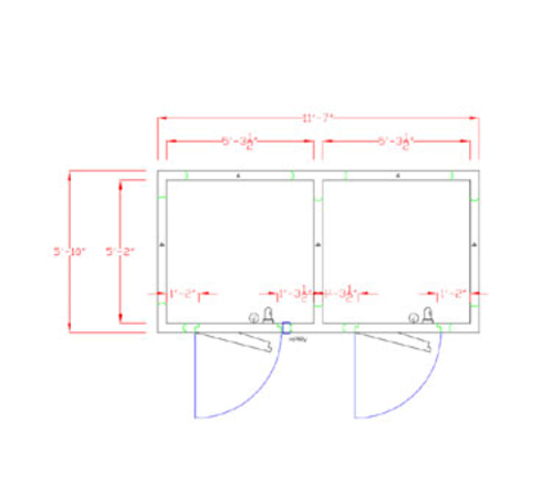 American Panel Corporation 6X12-O