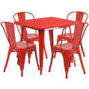 Flash Furniture ET-CT002-4-30-RED-GG