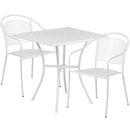 Flash Furniture CO-28SQ-03CHR2-WH-GG