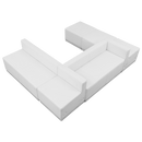 Flash Furniture ZB-803-510-SET-WH-GG