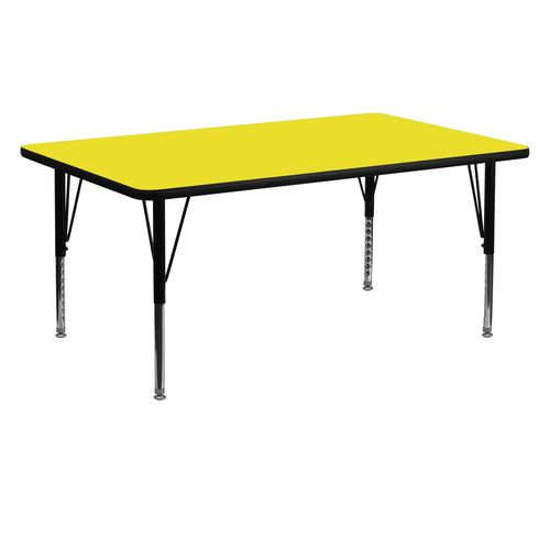 Flash Furniture XU-A2460-REC-YEL-H-P-GG