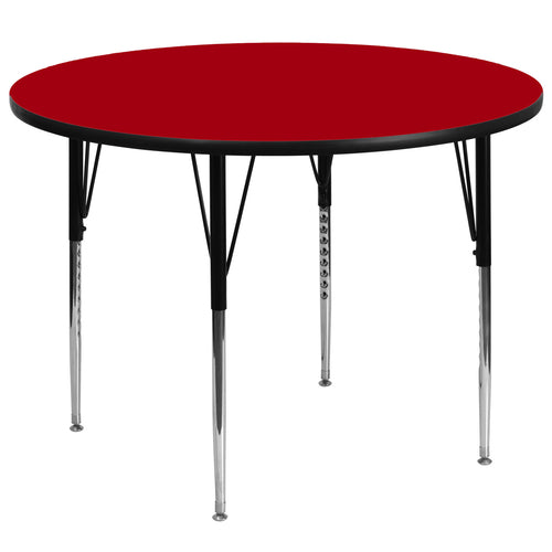 Flash Furniture XU-A60-RND-RED-T-A-GG