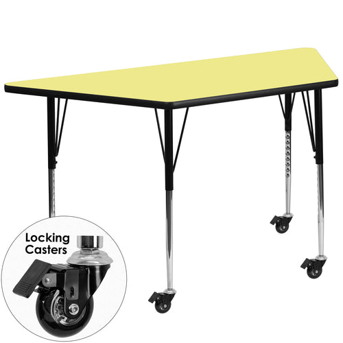 Flash Furniture XU-A3060-TRAP-YEL-T-A-CAS-GG