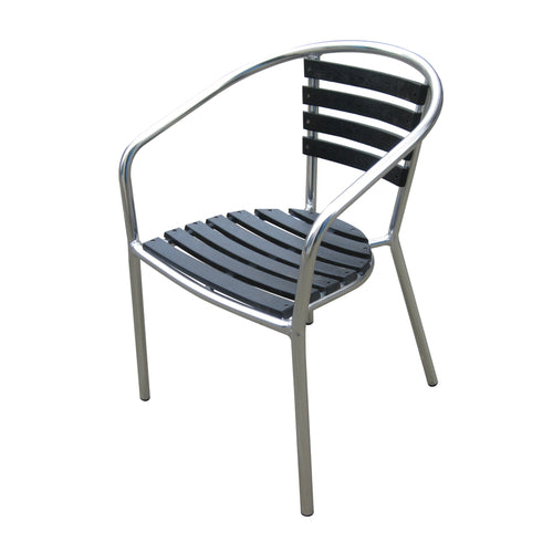 JMC Furniture PINZON BLACK ARM CHAIR