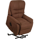 Flash Furniture CH-US-153062L-BRN-MIC-GG