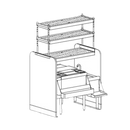 Perlick Corporation PTS42R-LF