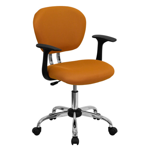 Flash Furniture H-2376-F-ORG-ARMS-GG
