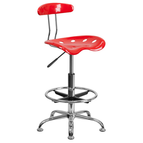 Flash Furniture LF-215-RED-GG