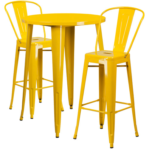 Flash Furniture CH-51090BH-2-30CAFE-YL-GG
