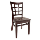 Trendler, Inc. LATTICE WOOD CHAIR WS