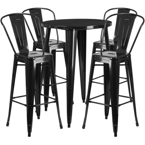 Flash Furniture CH-51090BH-4-30CAFE-BK-GG