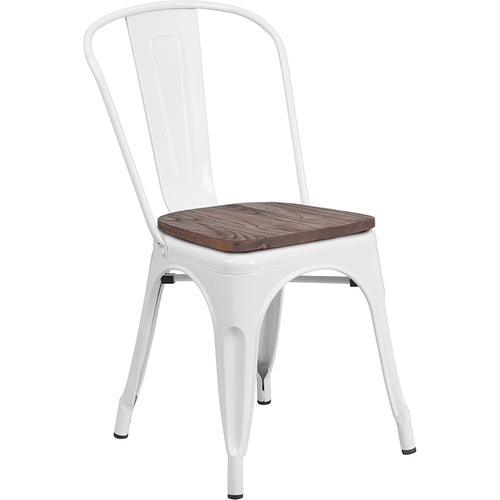 Flash Furniture CH-31230-WH-WD-GG