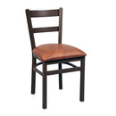 Trendler, Inc. 2 SLAT LADDER METAL CHAIR UPH