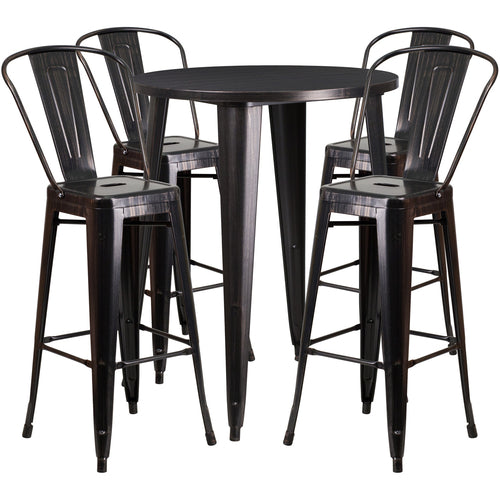 Flash Furniture CH-51090BH-4-30CAFE-BQ-GG
