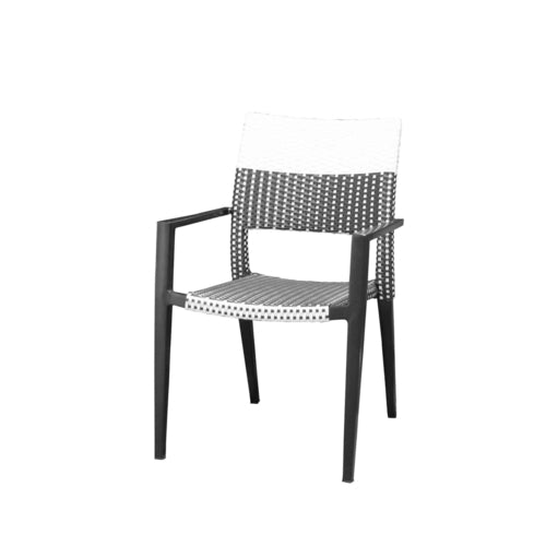 picture of Source Furniture SF-2207-163-B&W-BLK