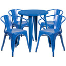 Flash Furniture CH-51080TH-4-18ARM-BL-GG