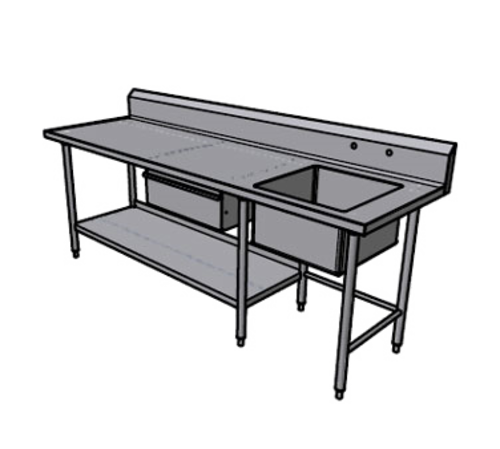 Pacific Stainless Products PTS7230C8R20DS