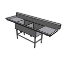 Pacific Stainless Products DCS3030-14-B30