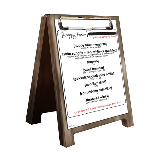 Menu Solutions WDSD-CL-A
