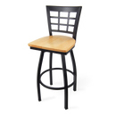 JustChair Manufacturing M27130-SWL-BLK-SS