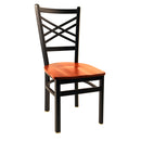 Trendler, Inc. CROSS METAL TALL CHAIR WS
