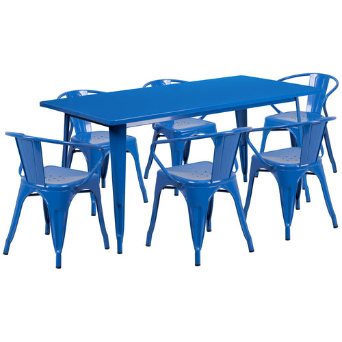 Flash Furniture ET-CT005-6-70-BL-GG