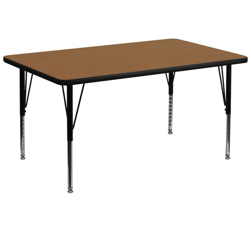 Flash Furniture XU-A3672-REC-OAK-T-P-GG