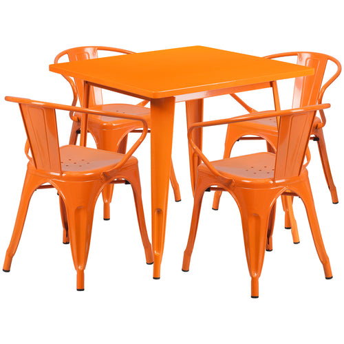 Flash Furniture ET-CT002-4-70-OR-GG