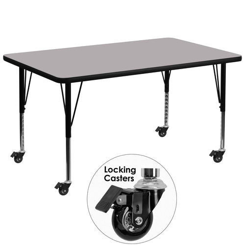 Flash Furniture XU-A3672-REC-GY-T-P-CAS-GG
