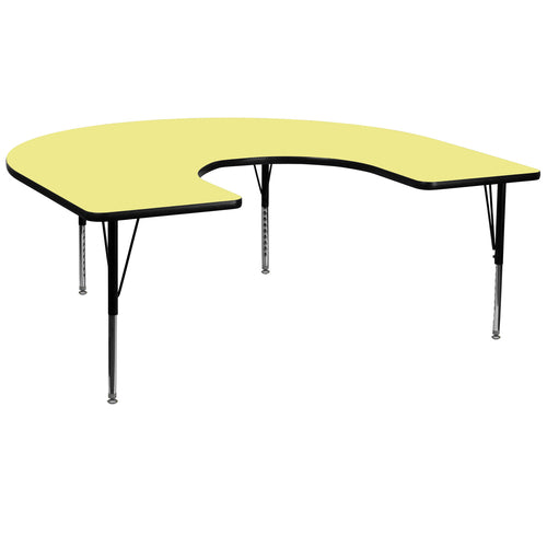 Flash Furniture XU-A6066-HRSE-YEL-T-P-GG