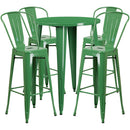 Flash Furniture CH-51090BH-4-30CAFE-GN-GG