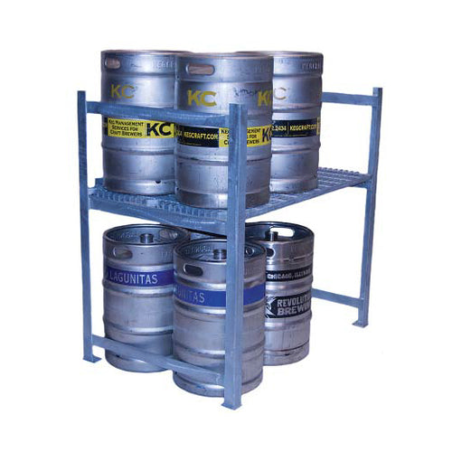 Keg Storage Racking Cooler Concepts Inc. DKS48 Keg Storage Rack