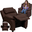 Flash Furniture BT-7985-KID-BRN-LEA-GG