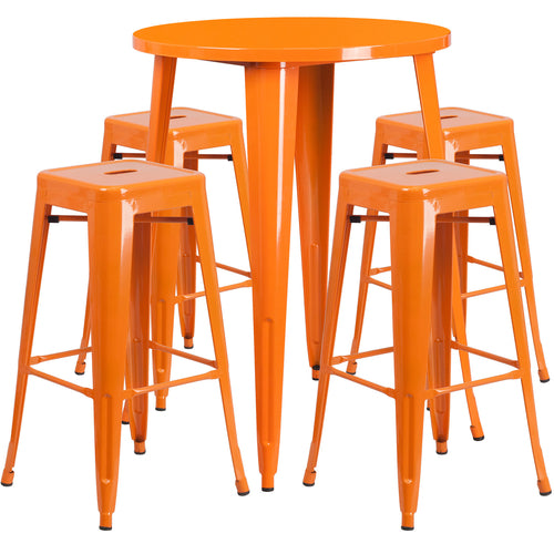 Flash Furniture CH-51090BH-4-30SQST-OR-GG