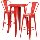 Flash Furniture CH-51080BH-2-30CAFE-RED-GG