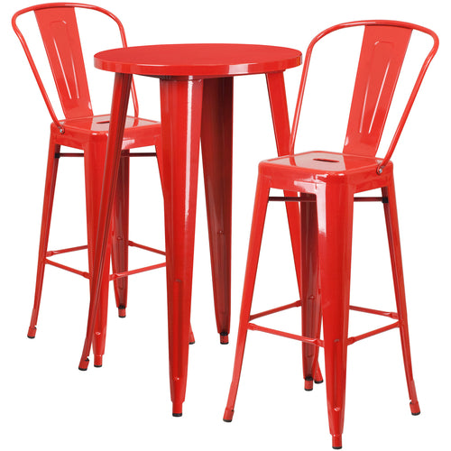 Flash Furniture CH-51080BH-2-30CAFE-RED-GG
